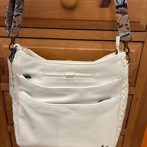 LUG Vegan Leather Cable Car Crossbody Bag